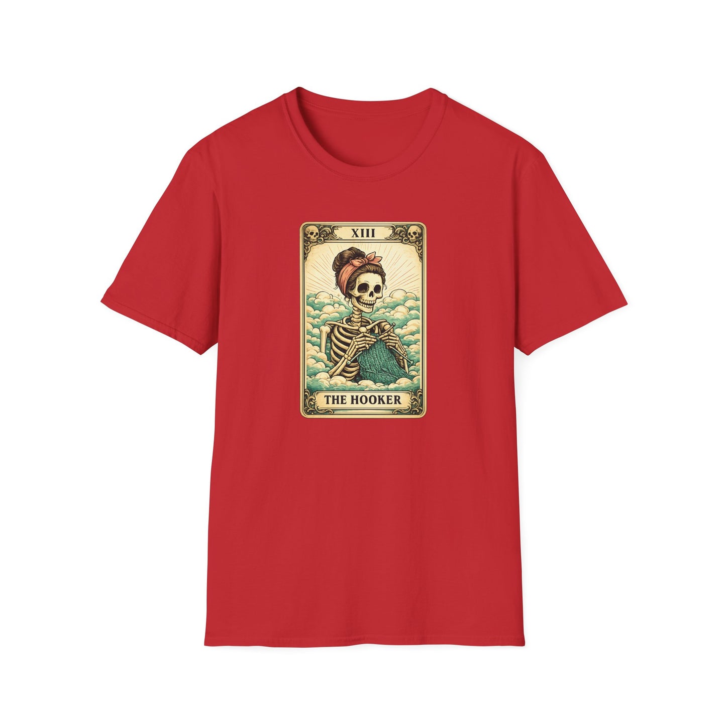 Tarot Skeleton 'The Hooker' Graphic | Funny T-Shirt