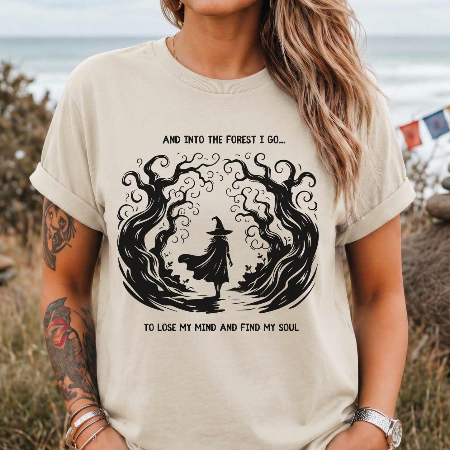 Into the Forest I Go Witchy T-Shirt