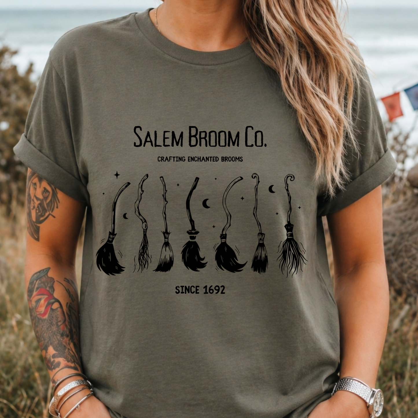 Witch Salem Broom Co. T-Shirt