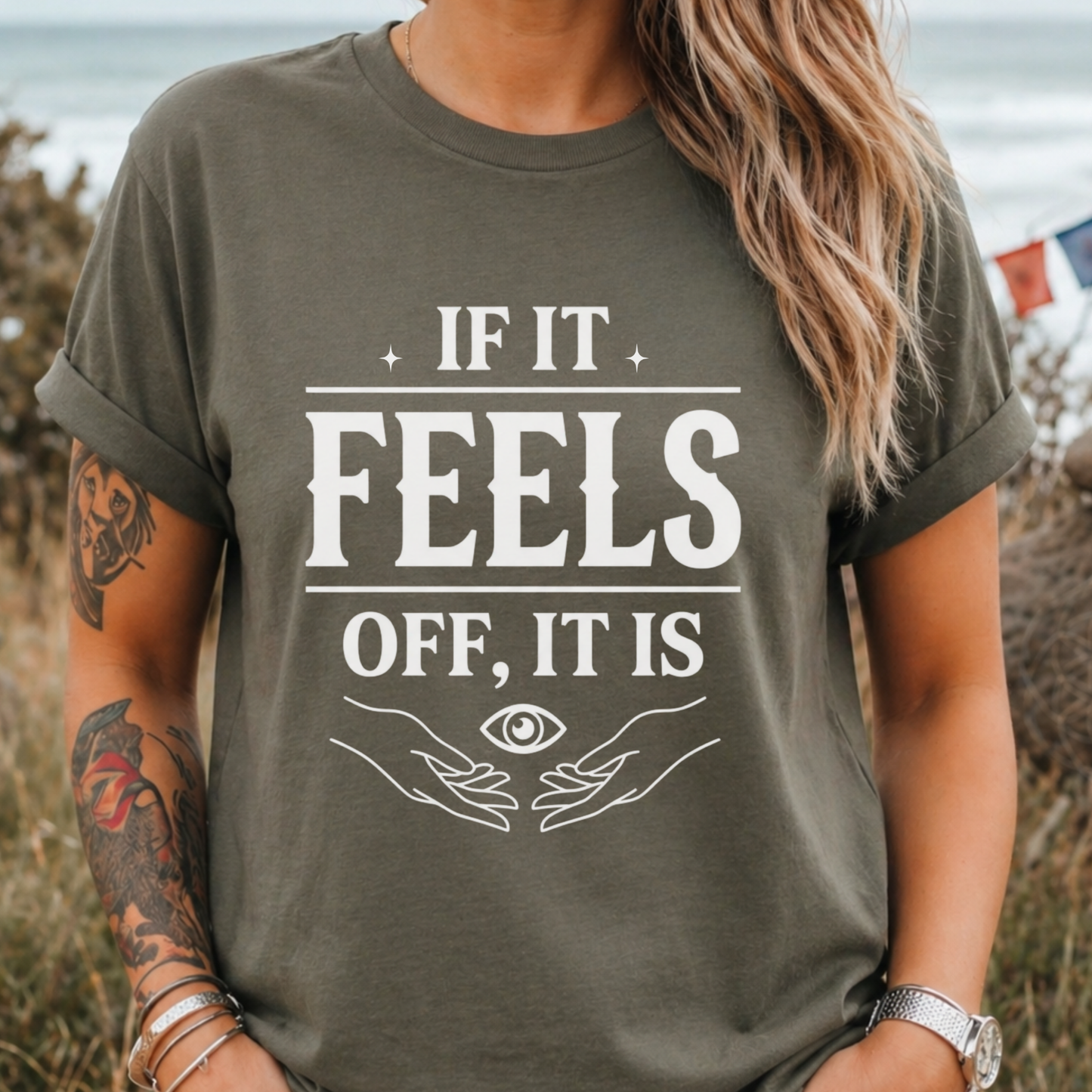 If It Feels Off, It Is | Mystic T-Shirt