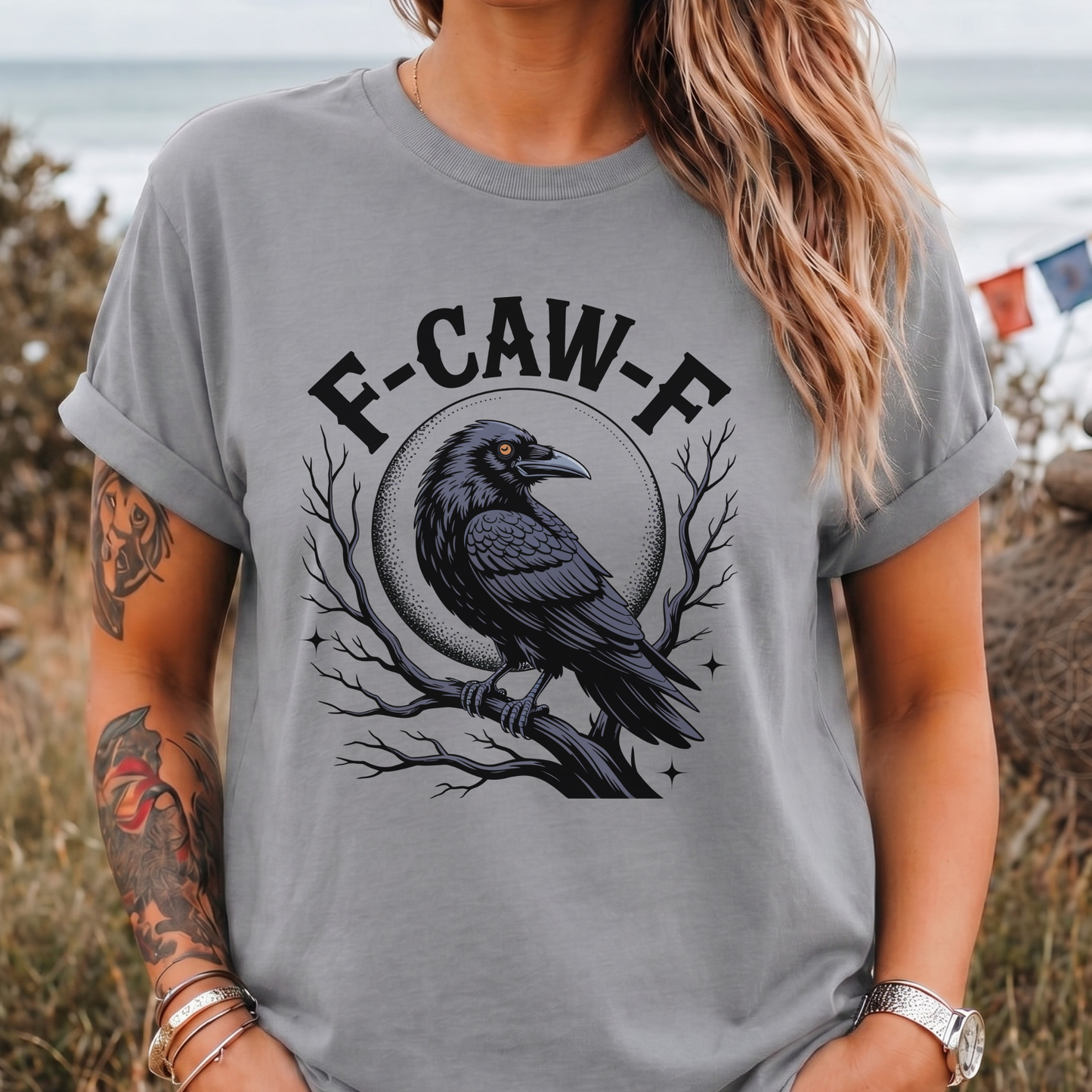 F-CAW-F | Raven T-Shirt