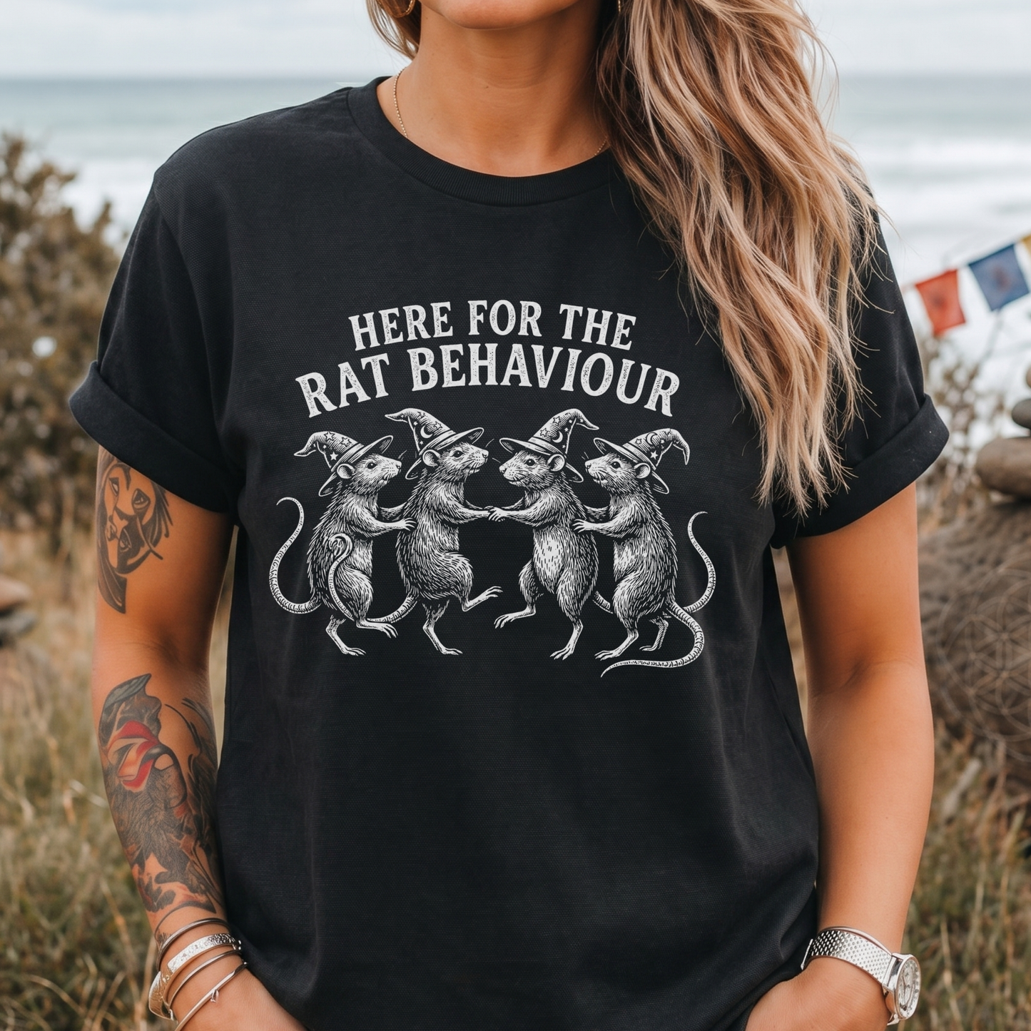Here For The Rat Behaviour T-Shirt