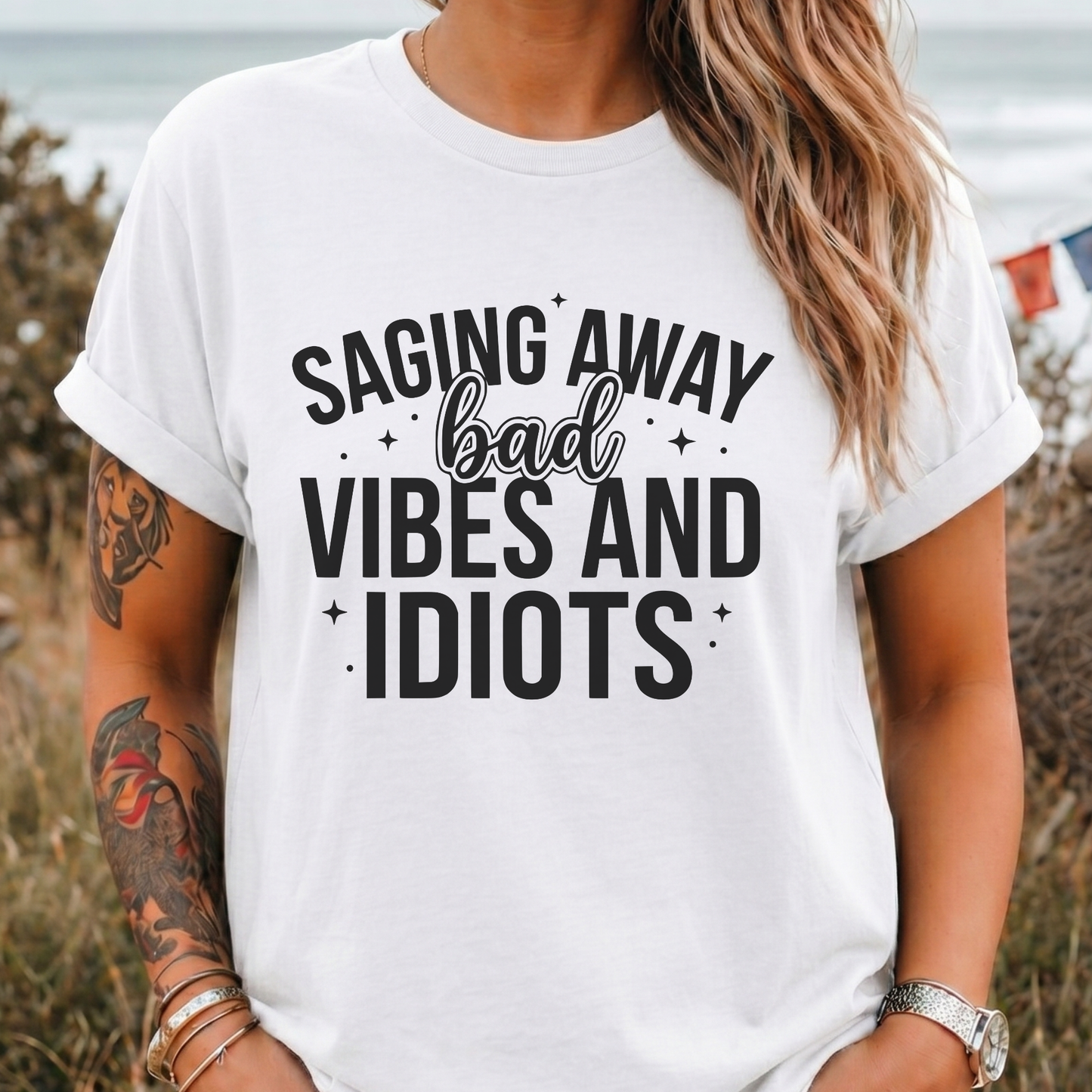 Saging Away Bad Vibes T-Shirt