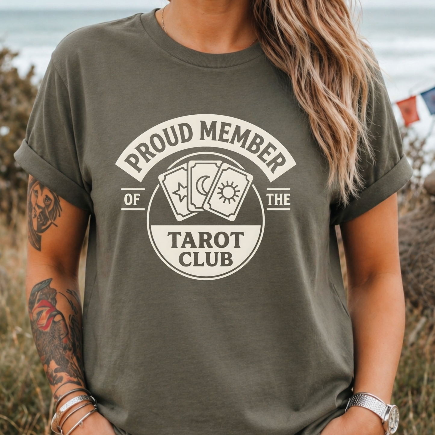 Tarot Club Funny T-Shirt