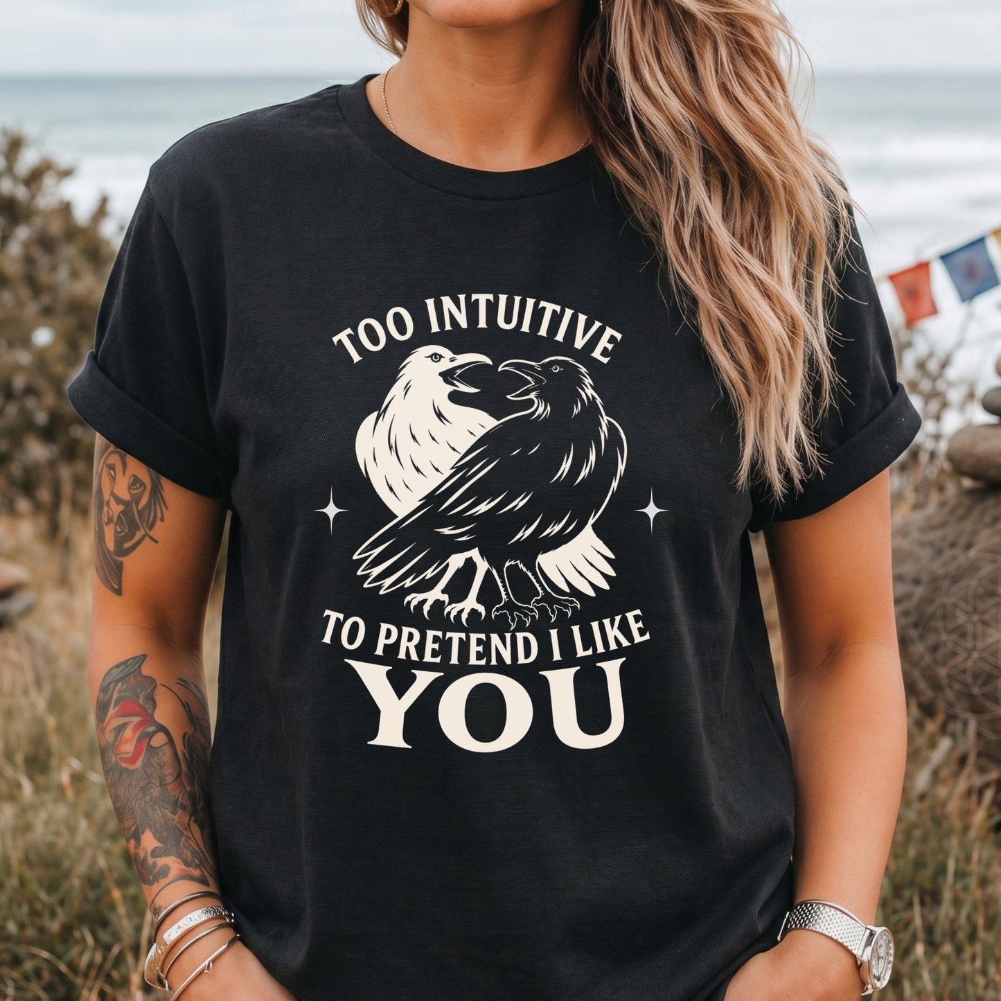 Too Intuitive Raven T-Shirt