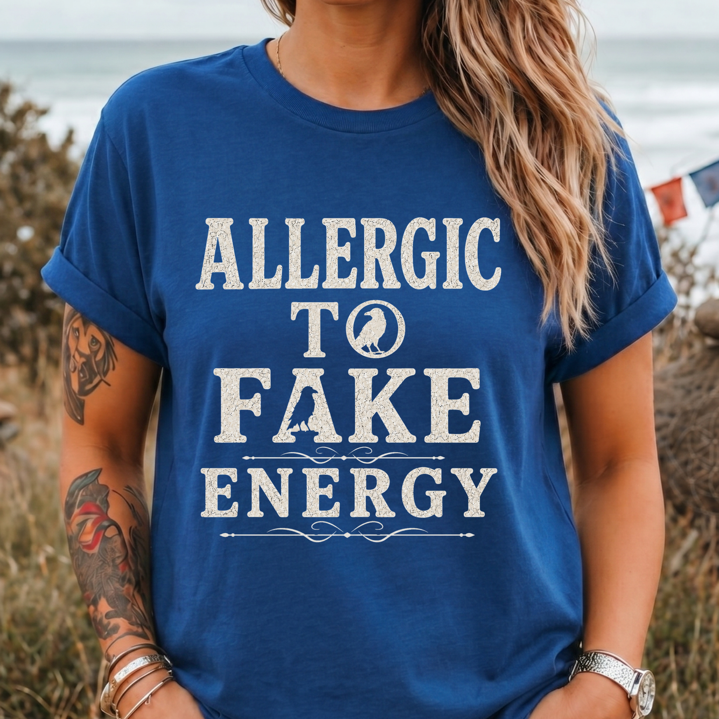Allergic to Fake Energy T-Shirt