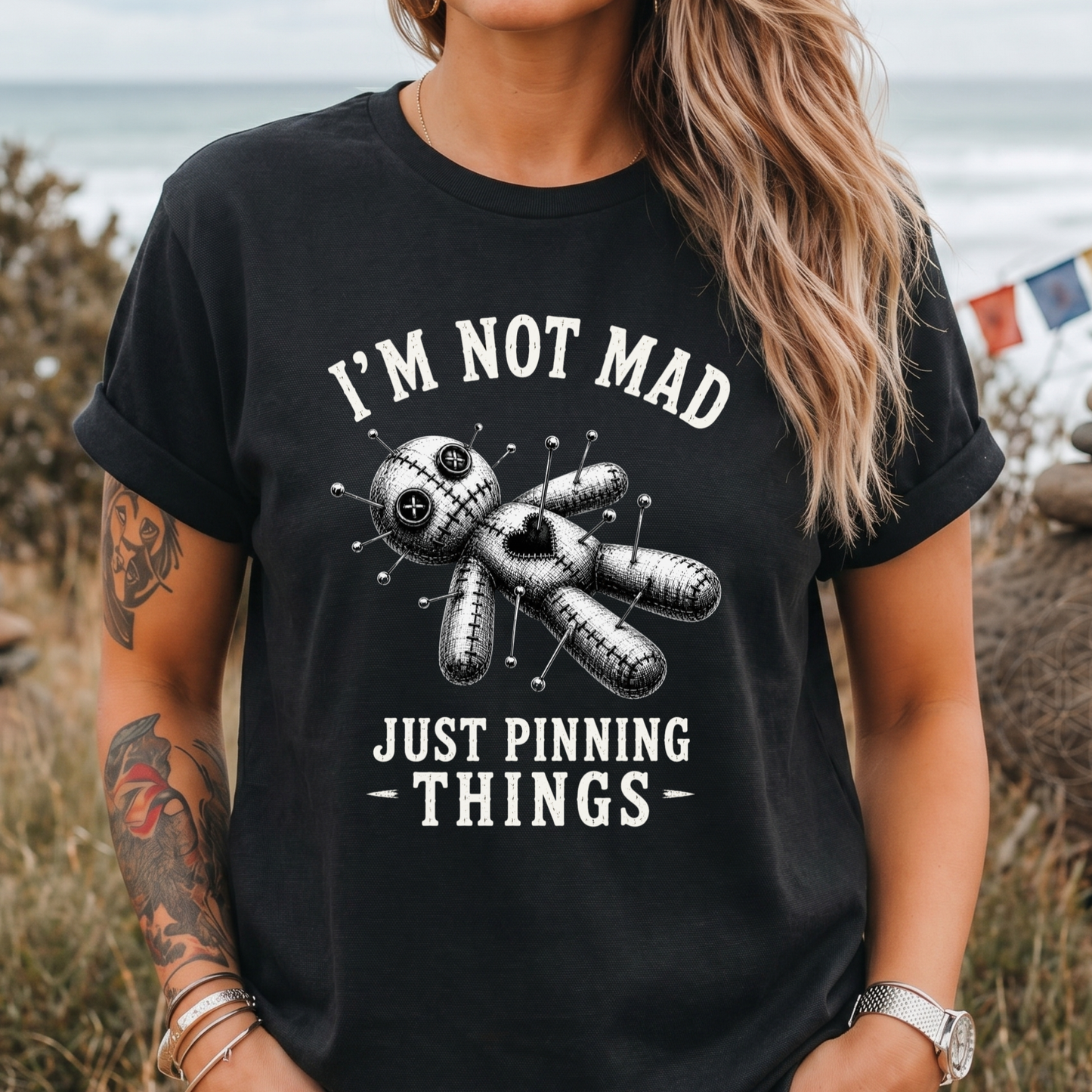 Just Pinning Things Voodoo Doll T-Shirt