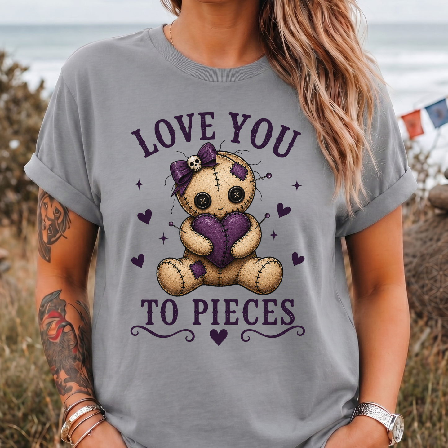 "Love You to Pieces" Voodoo T-Shirt