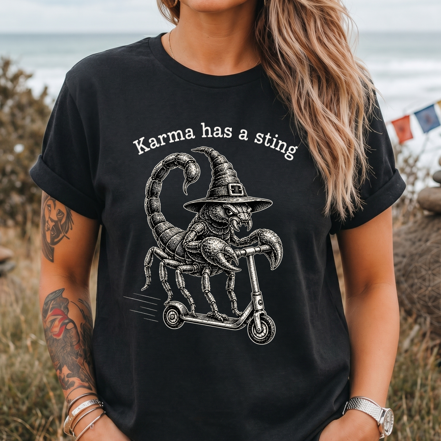 karma Has A Sting T-Shirt