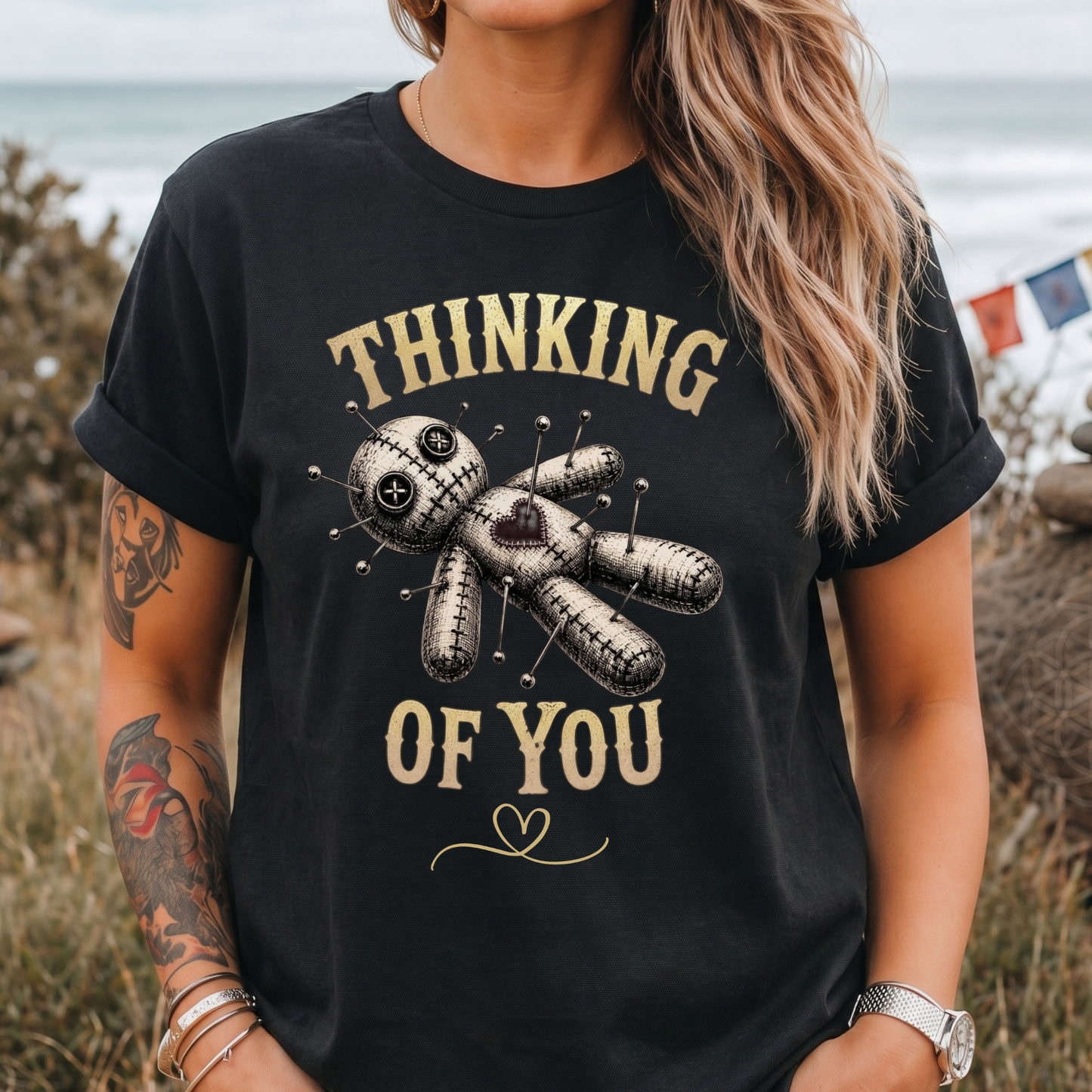 Thinking of You Voodoo Doll |T-Shirt