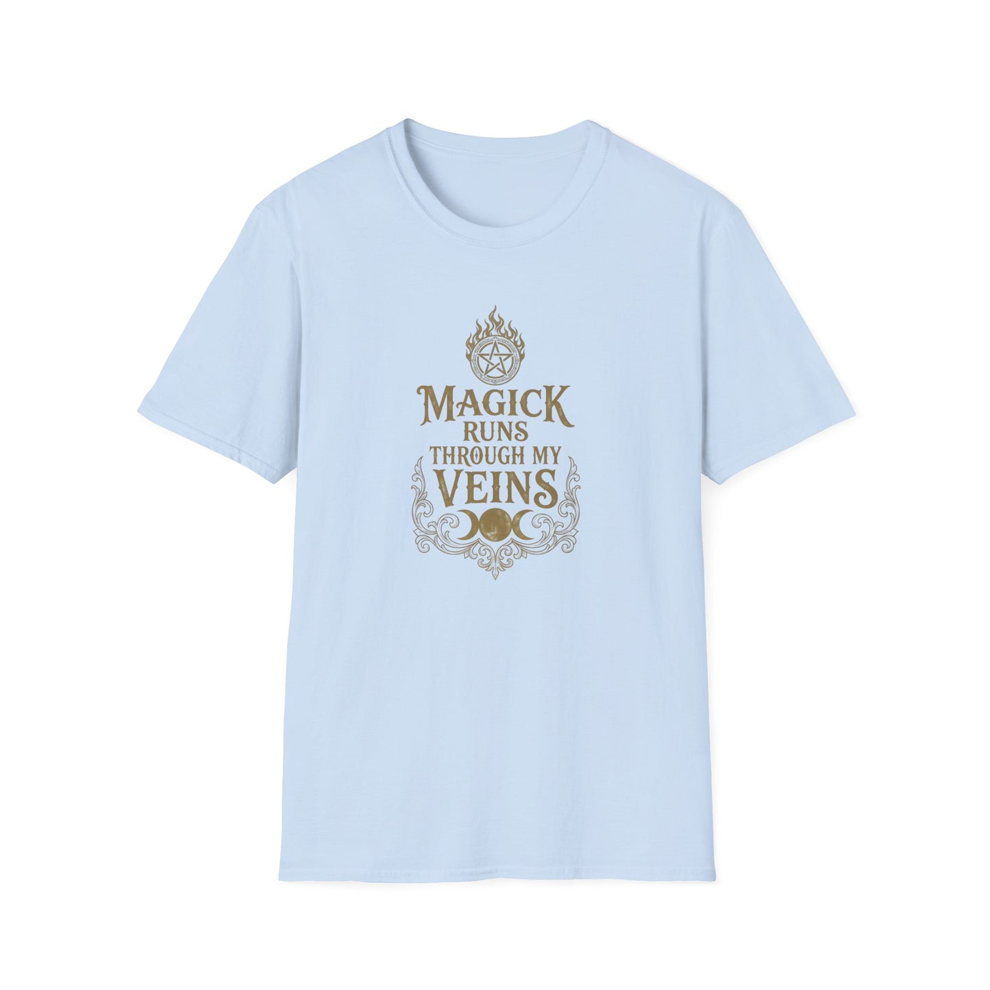 Magick Runs Through My Veins | Witchy T-Shirt