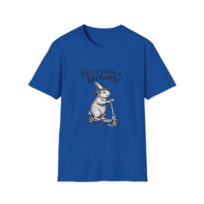 Off to Cause a Kerfuffle | Witchy Funny T-Shirt