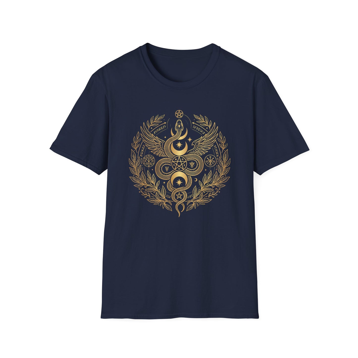 Celestial Snake Moon Phase | Symbol T-Shirt