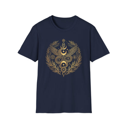 Celestial Snake Moon Phase | Symbol T-Shirt