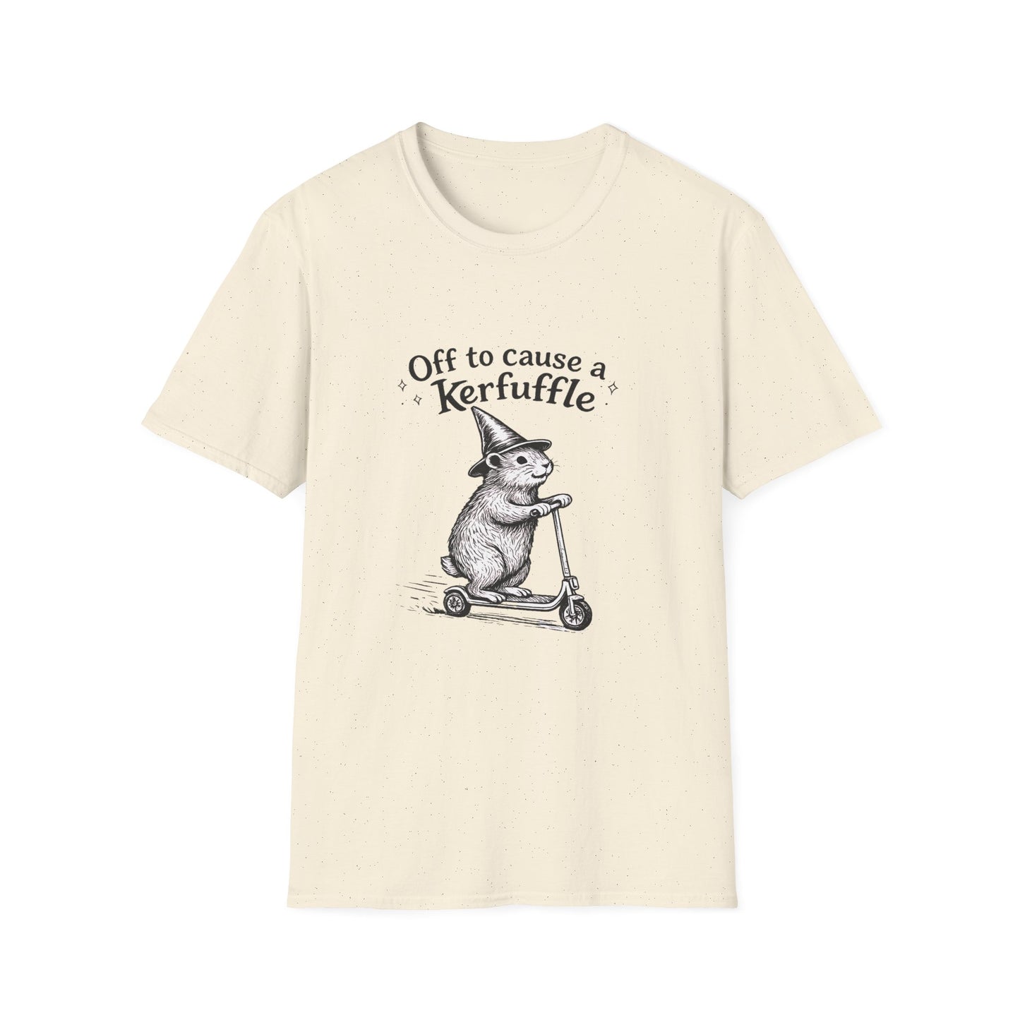 Off to Cause a Kerfuffle | Witchy Funny T-Shirt