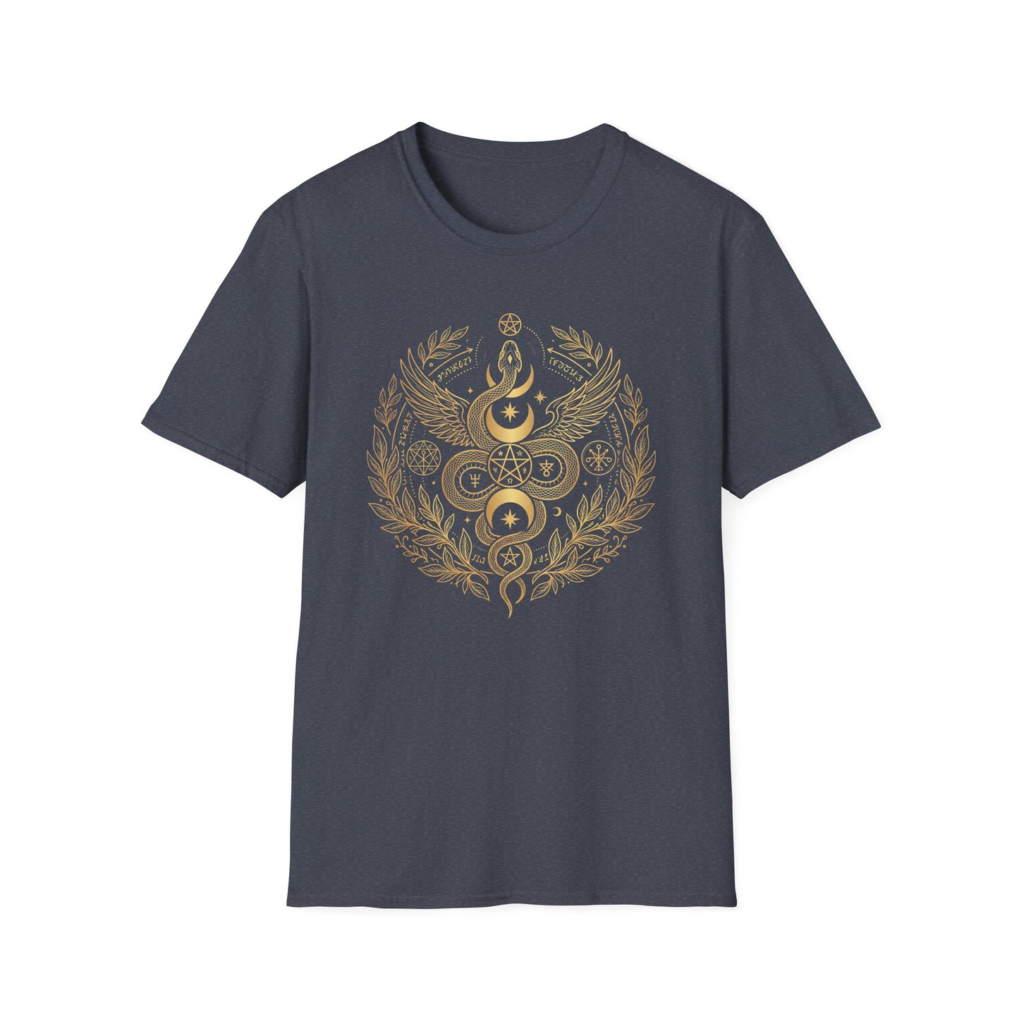 Celestial Snake Moon Phase | Symbol T-Shirt