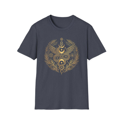 Celestial Snake Moon Phase | Symbol T-Shirt