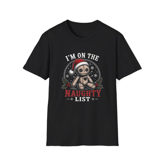 I'm On The Naughty List Voodoo T-Shirt