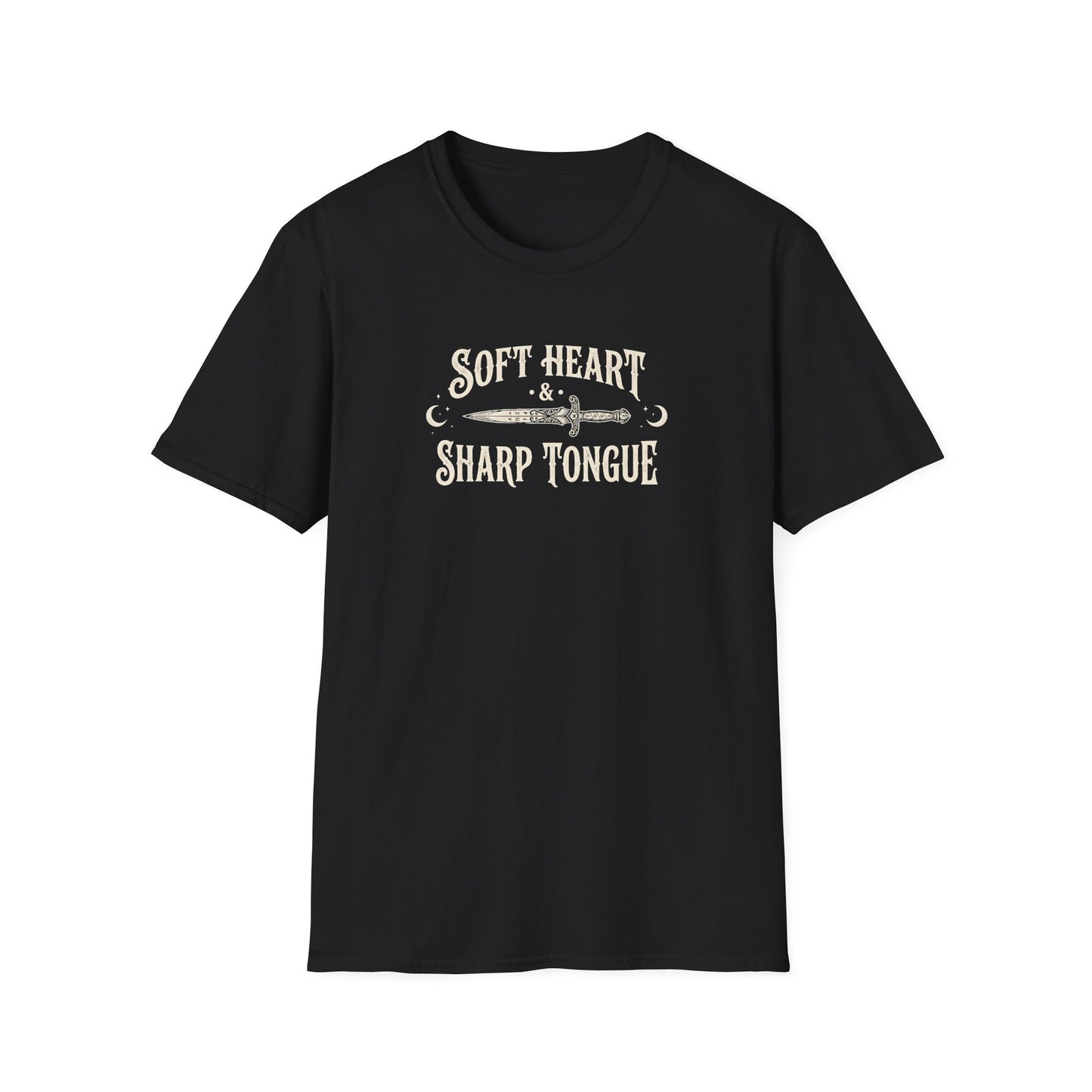 Soft Heart Sharp Tongue | Funny T-Shirt