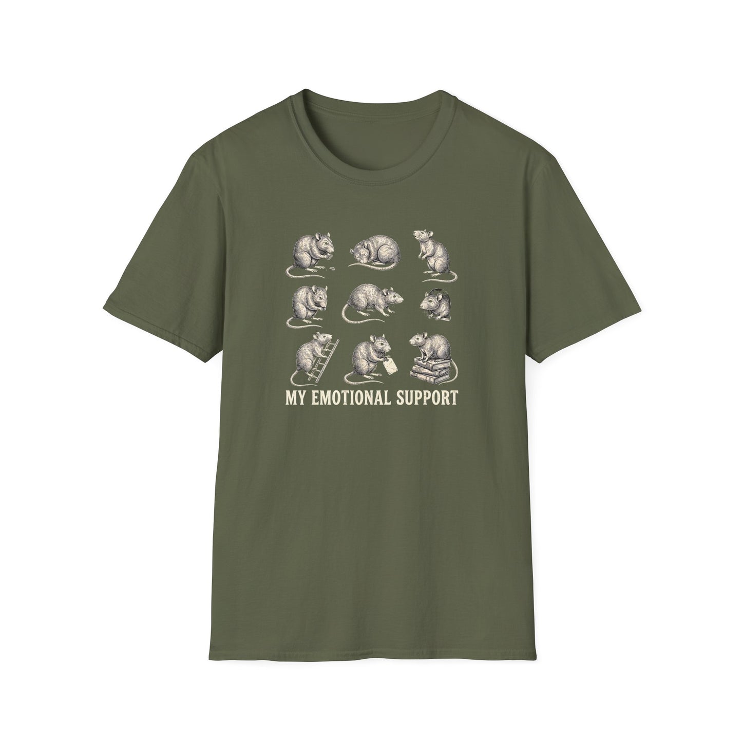 My Emotional Support | Rat T-Shirt