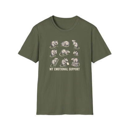 My Emotional Support | Rat T-Shirt