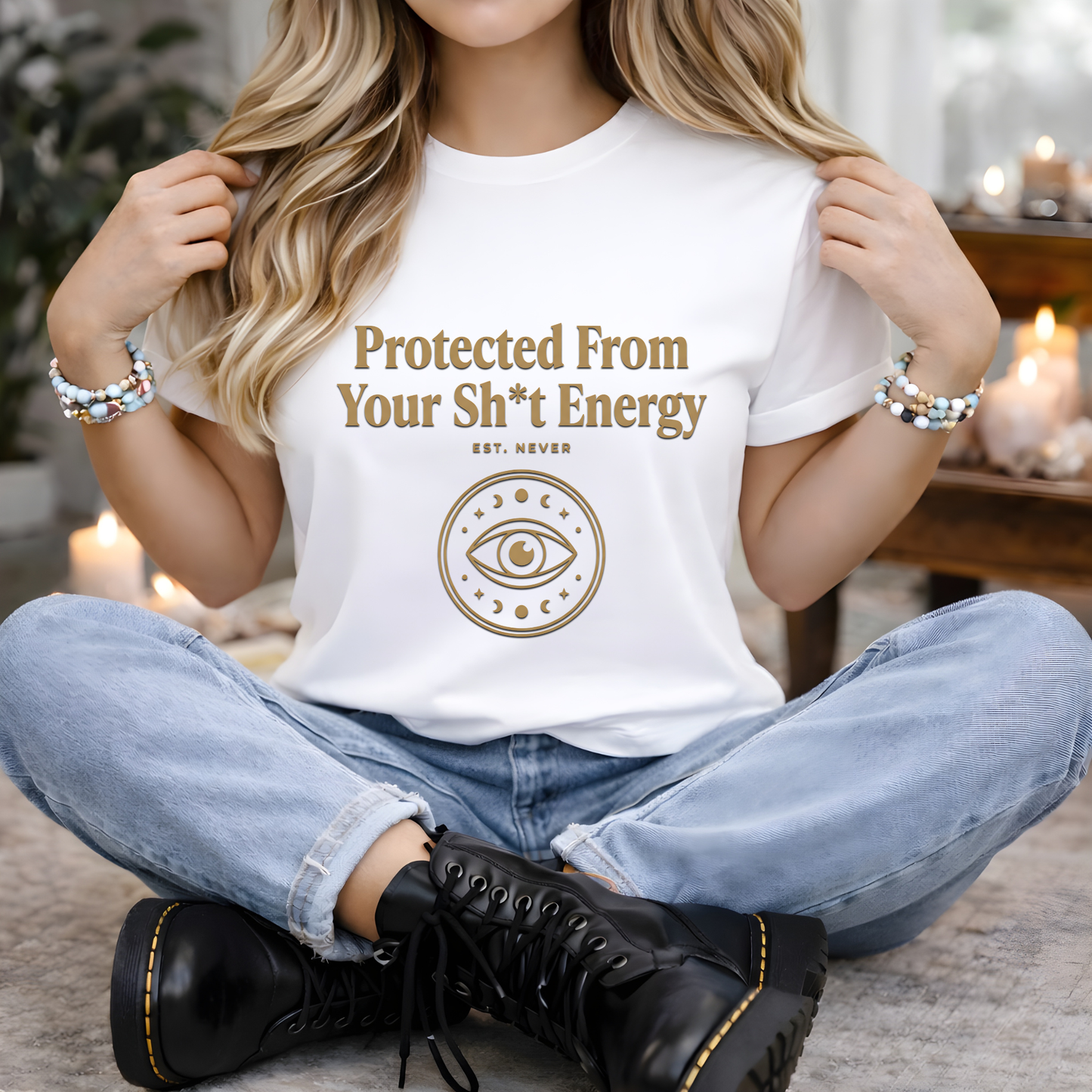 Protected From Your Sh*t Energy | Funny T-Shirt