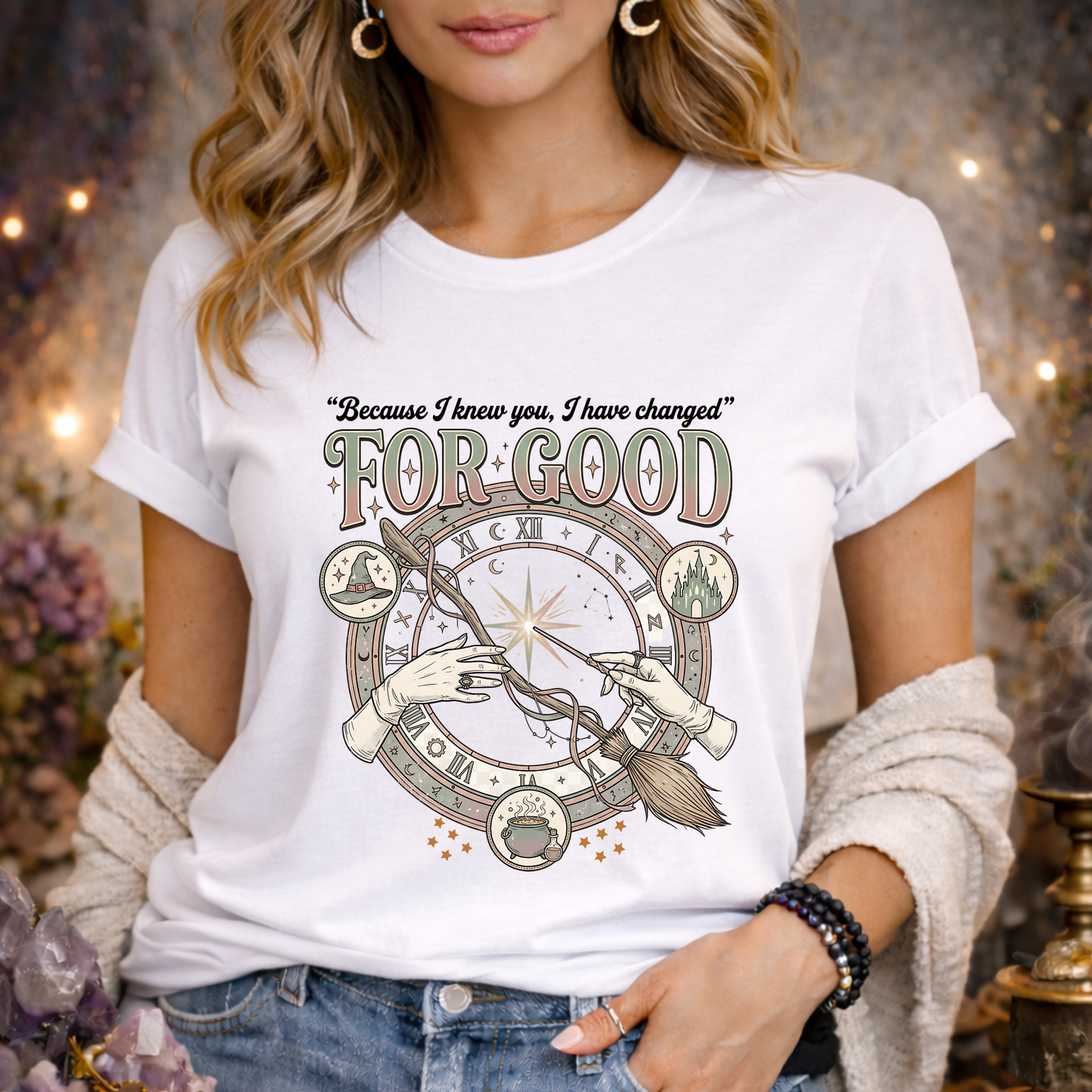 Because I knew you, I have changed | Witchy T-Shirt