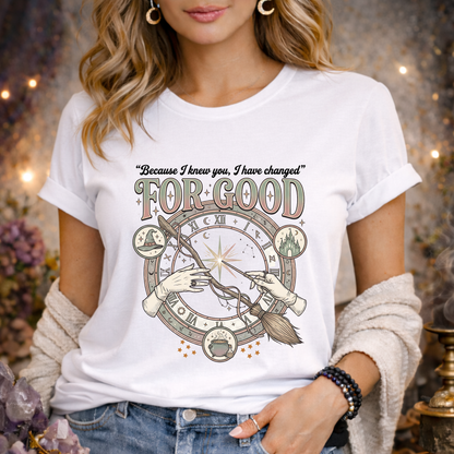 Because I knew you, I have changed | Witchy T-Shirt