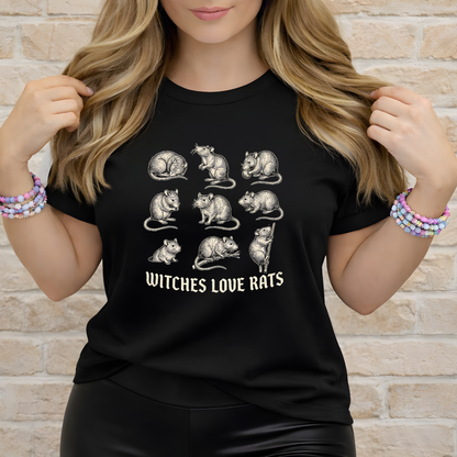 Witches Love Rats | Cute T-Shirt