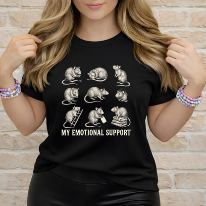 My Emotional Support | Rat T-Shirt