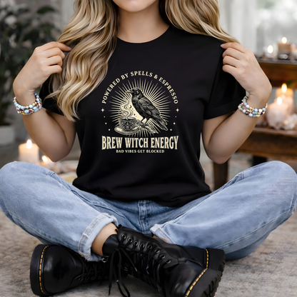 Bad Witch Energy | Coffee T-Shirt