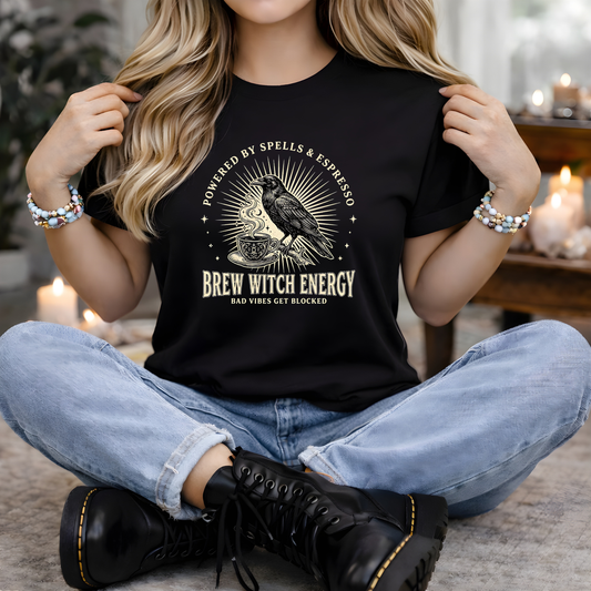 Bad Witch Energy | Coffee T-Shirt