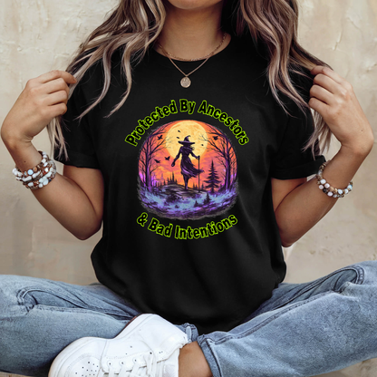 Protected By Ancestors & Bad Intentions | Witchy T-Shirt