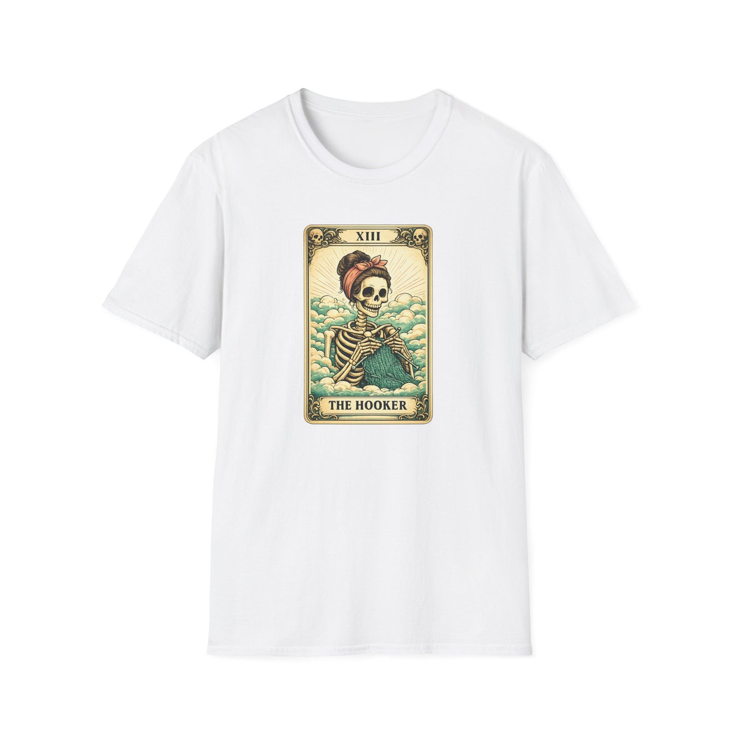 Tarot Skeleton 'The Hooker' Graphic | Funny T-Shirt