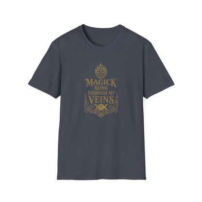 Magick Runs Through My Veins | Witchy T-Shirt