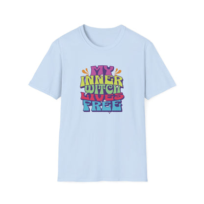 My Inner Witch Lives Free | Funny T-Shirt
