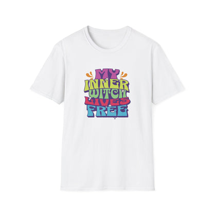 My Inner Witch Lives Free | Funny T-Shirt