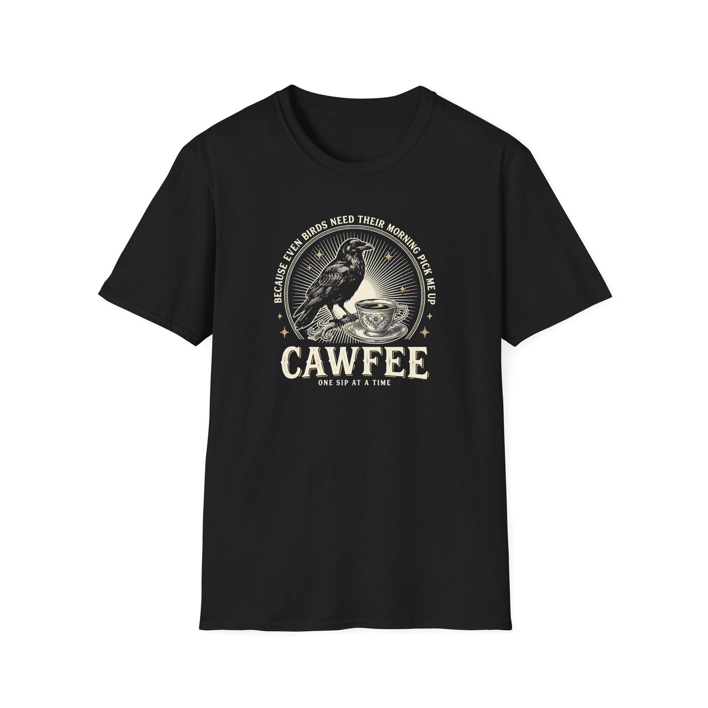 Cawfee Raven | Coffee T-Shirt