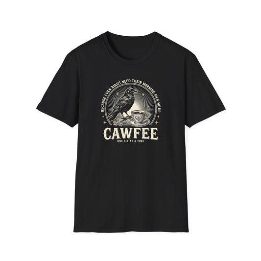 Cawfee Raven | Coffee T-Shirt