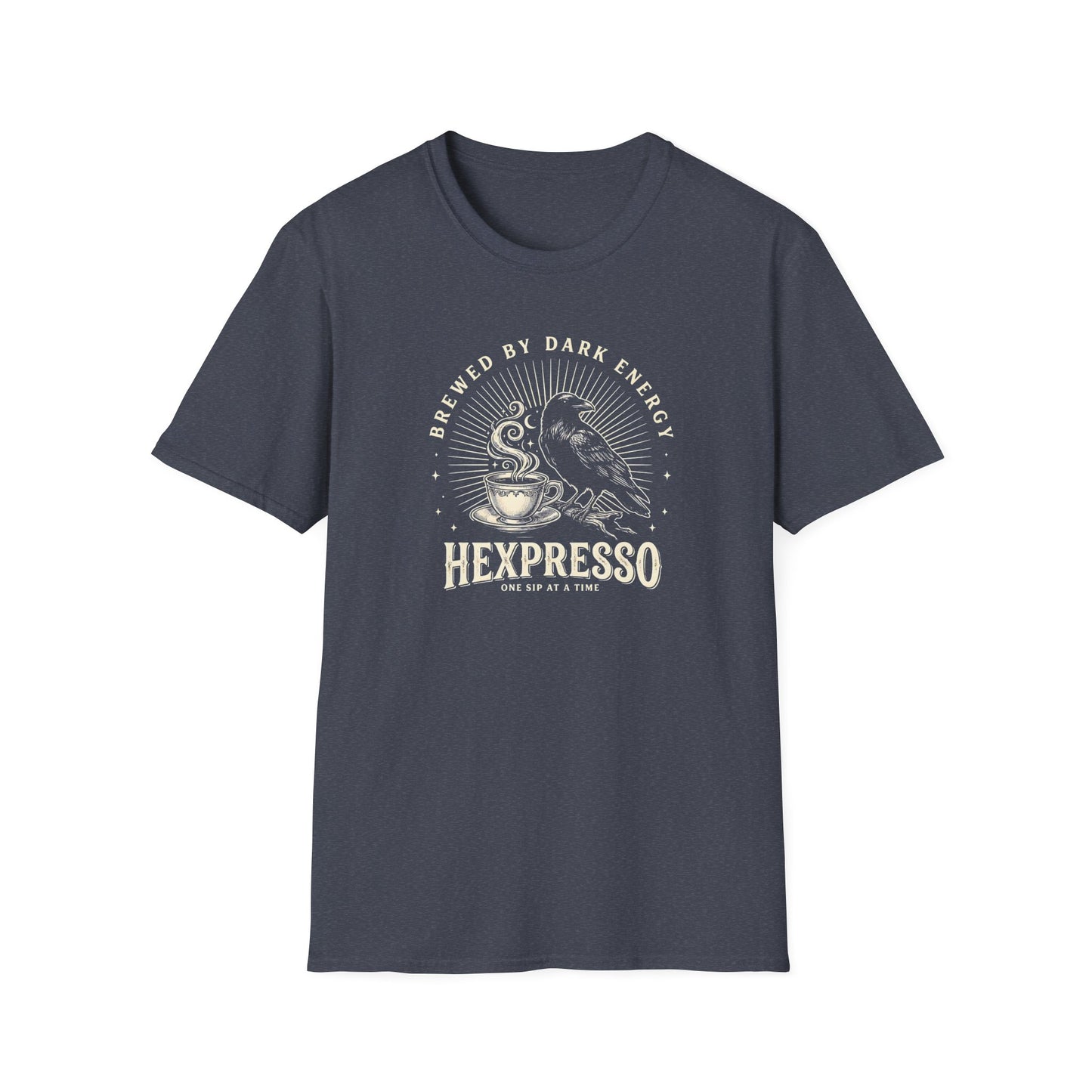 Hexpresso Coffee — 'Brewed by Dark Energy' | T-Shirt
