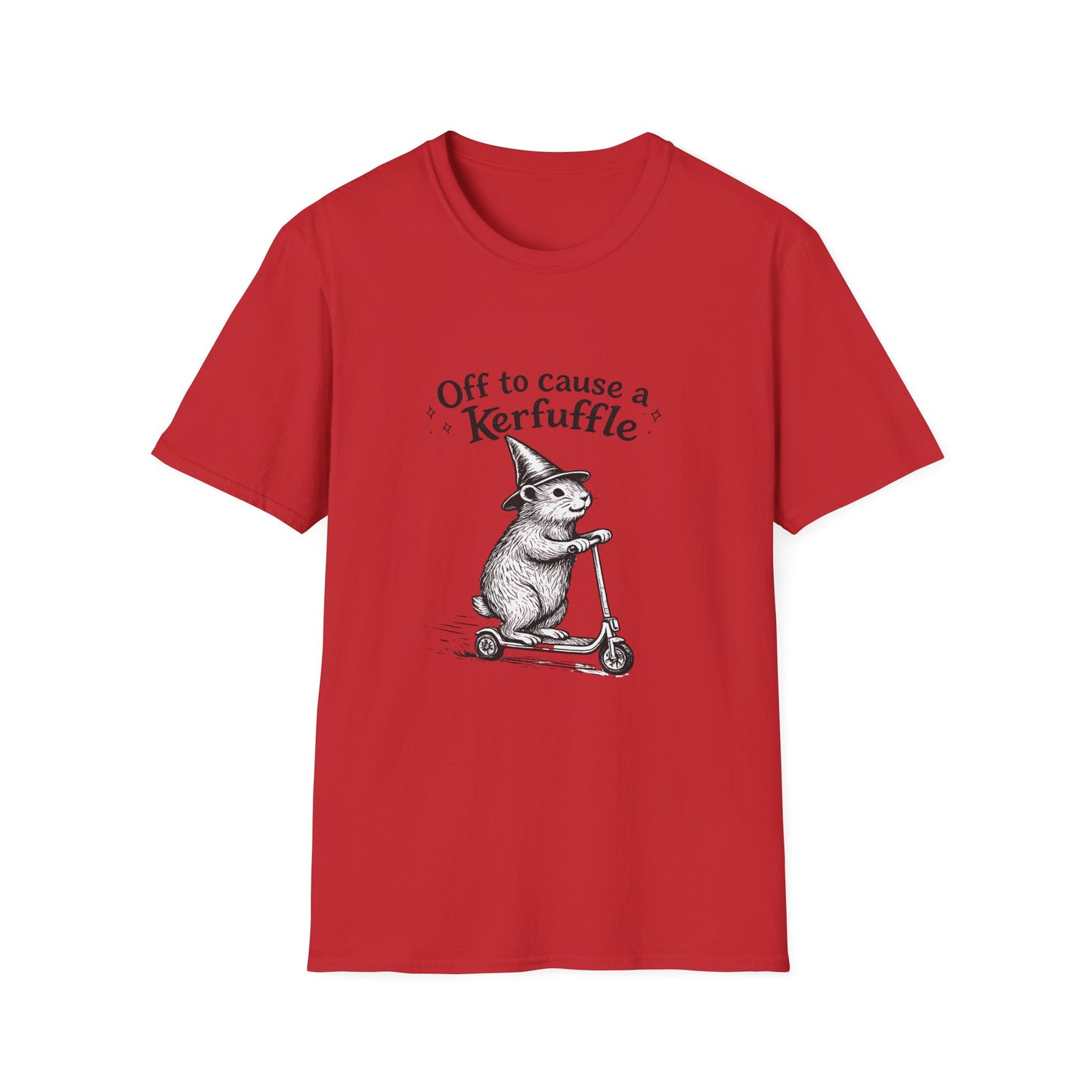Off to Cause a Kerfuffle | Witchy Funny T-Shirt