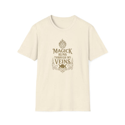 Magick Runs Through My Veins | Witchy T-Shirt