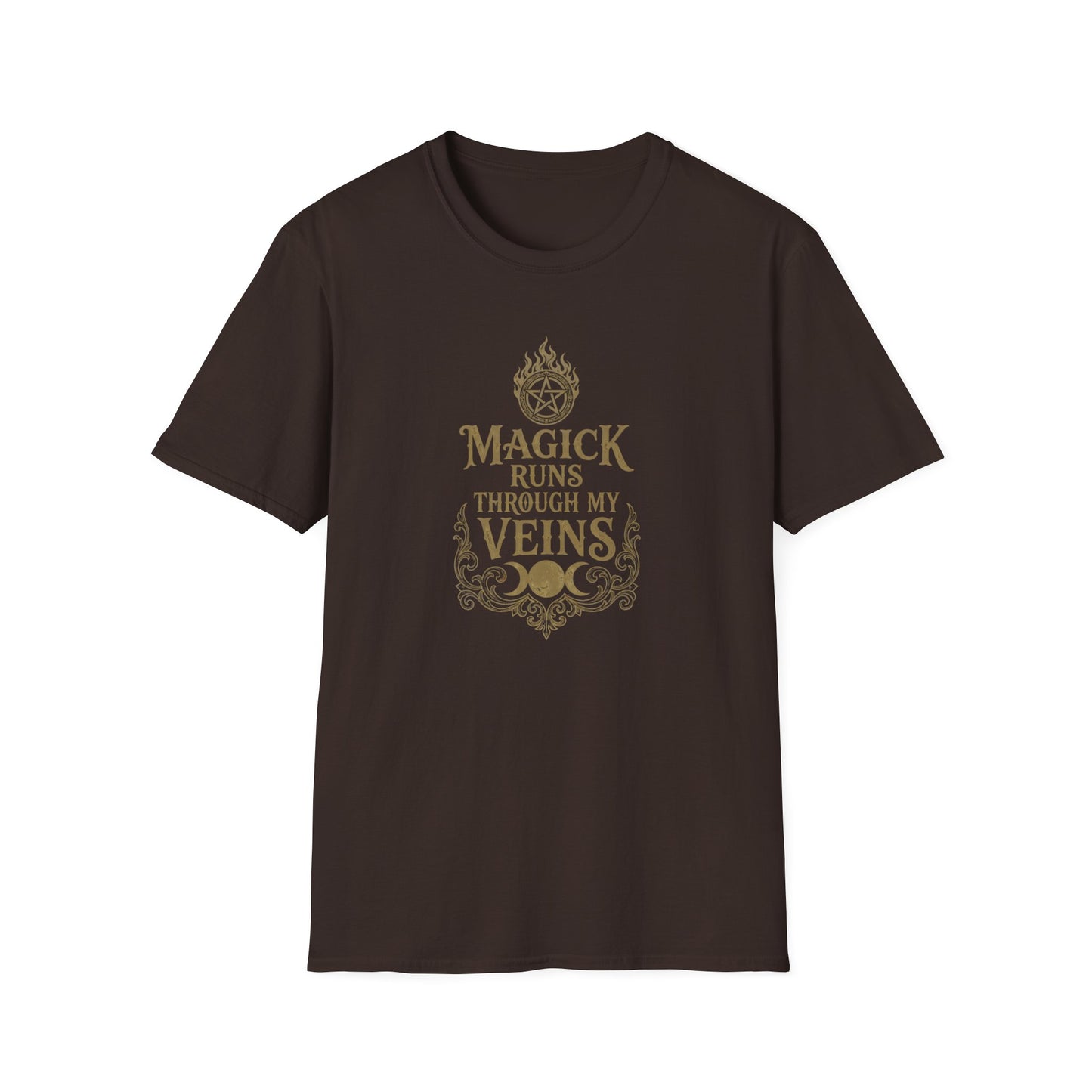 Magick Runs Through My Veins | Witchy T-Shirt