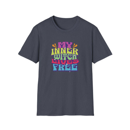 My Inner Witch Lives Free | Funny T-Shirt