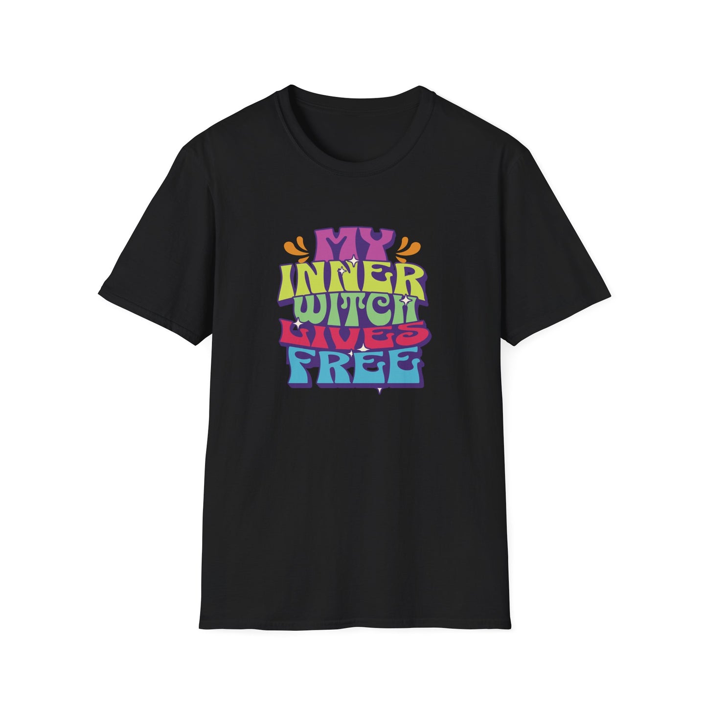 My Inner Witch Lives Free | Funny T-Shirt
