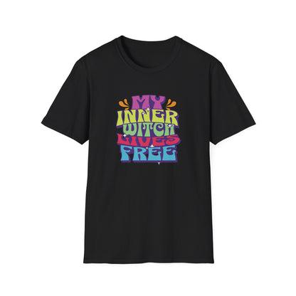 My Inner Witch Lives Free | Funny T-Shirt