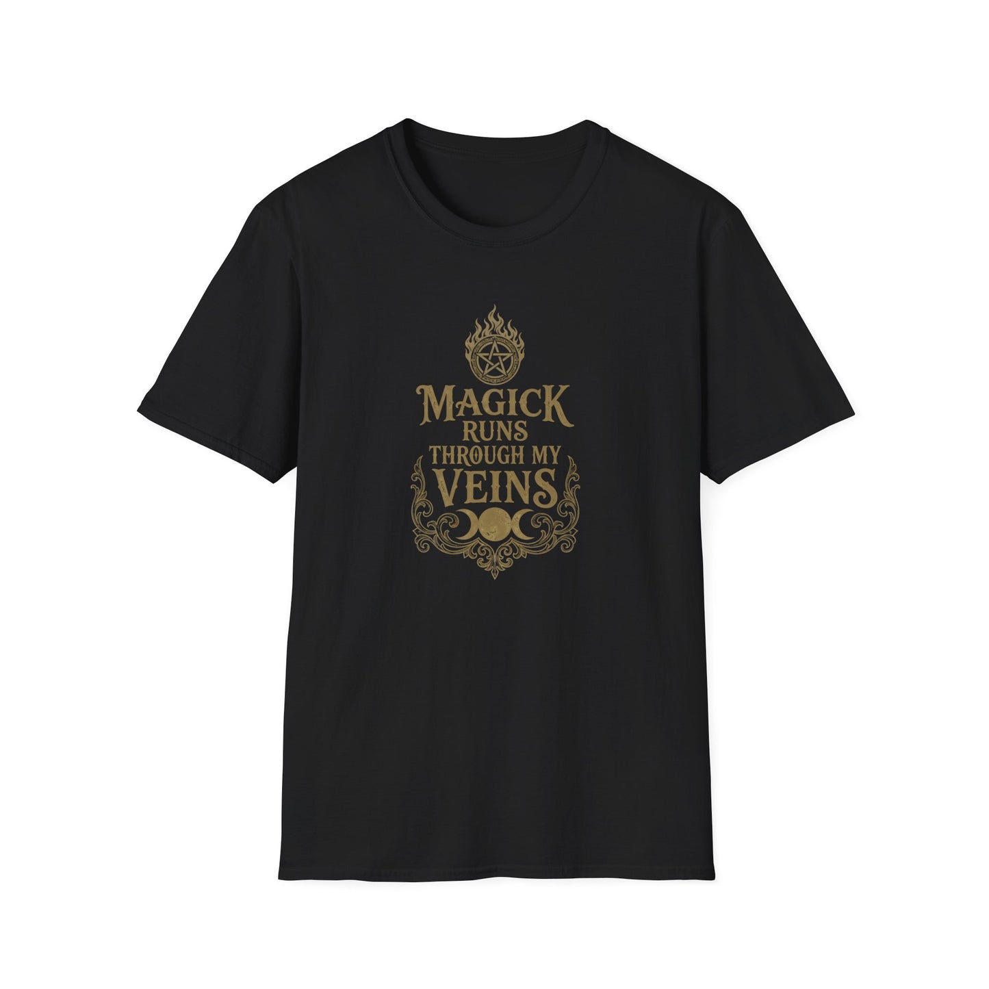 Magick Runs Through My Veins | Witchy T-Shirt
