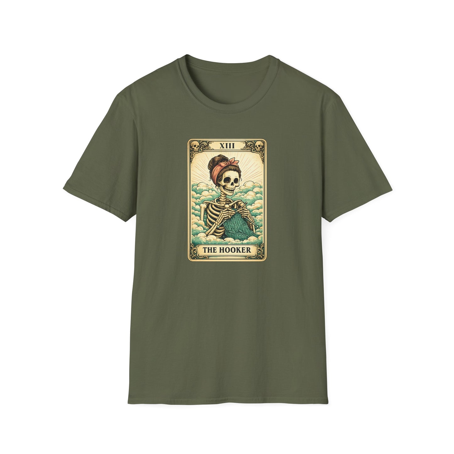 Tarot Skeleton 'The Hooker' Graphic | Funny T-Shirt