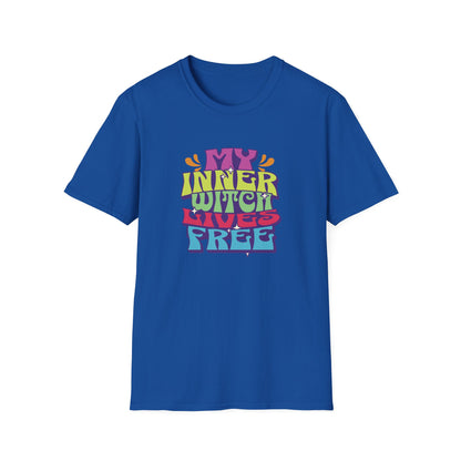 My Inner Witch Lives Free | Funny T-Shirt