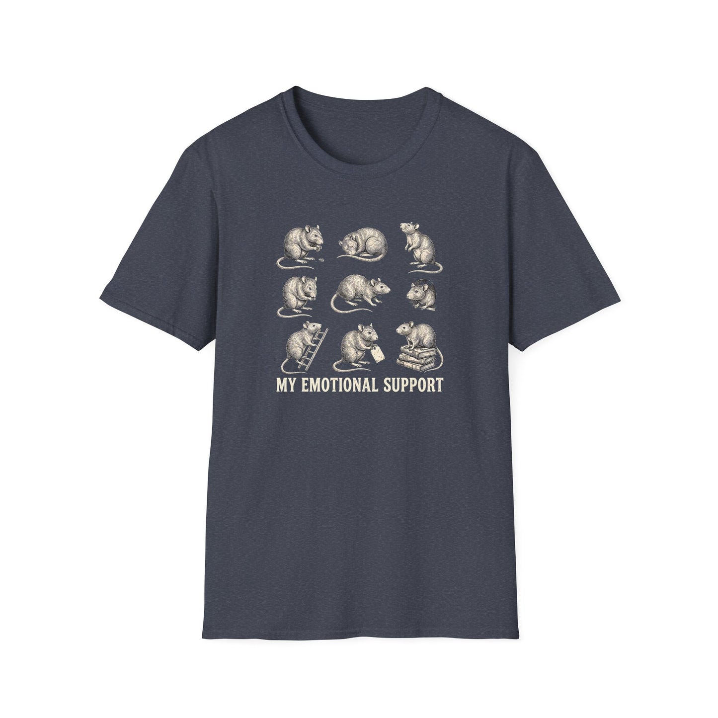 My Emotional Support | Rat T-Shirt